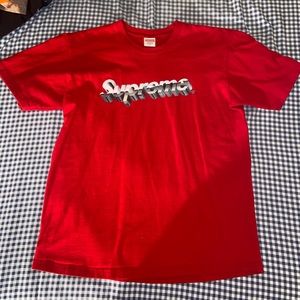 Supreme Chrome Logo Tee